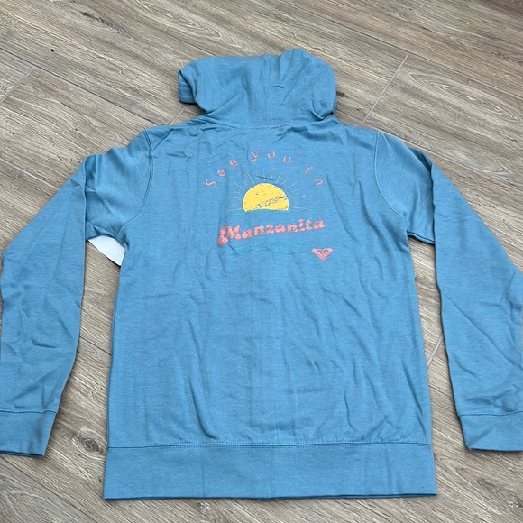 ✨ ROXY SEE YA MANZANITA ZIP HOODIE FLEECE ✨ - Picture 3 of 5